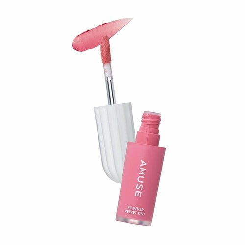 リッププランパーおすすめ AMUSE パウダーベルベットティント/06 ローズチェリー イメージ1