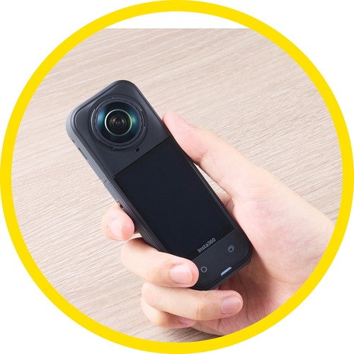 棒状で握りやすい形状 360度カメラおすすめ イメージ