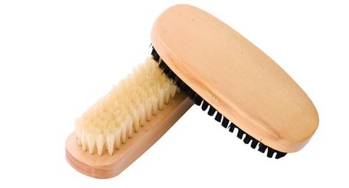 革靴ケア:シューケア:シュークリーム:補色ミスト:ミンクオイル:JEWEL:豚毛ブラシ(白)