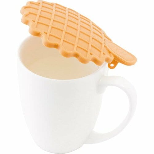 ホコリをガードしてゆっくり飲めるセリアのマグカバー