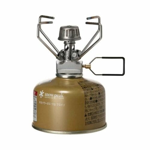 シングルバーナーおすすめ スノーピーク ギガパワーストーブ 地 イメージ