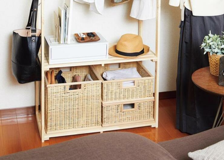 【無印良品】雰囲気アップ！「バスケット」「布製ボックス」が衣類収納にイチオシです｜『LDK』とプロが比較