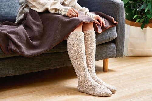 はくだけでつま先や足裏も暖かさを実感！ ルームソックスおすすめ イメージ