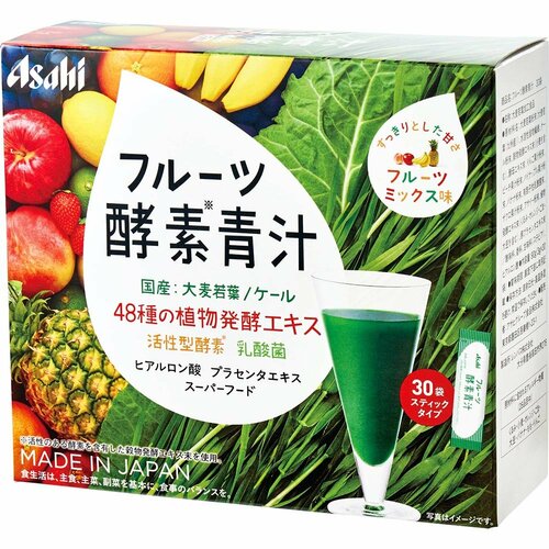 青汁おすすめ アサヒグループ食品 フルーツ酵素青汁 イメージ1