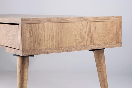 リビングローテーブルおすすめ LOWYA リビングテーブル ローデスク 引き出し付き 収納付き 無垢脚 ローテーブル センターテーブル イメージ2