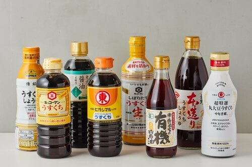 塩みが強く素材の味を引き立てる「淡口・うすくち醤油」 醤油おすすめ イメージ