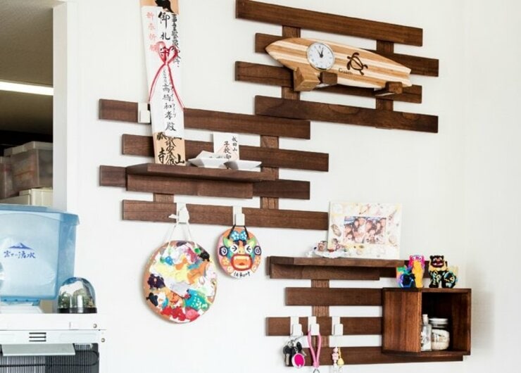 え、すのこを壁に!? 実はこれがスッキリ部屋の近道でした<br>