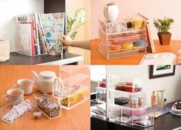 無印良品の達人アイデアで「アクリルケース」が自由自在！<br>