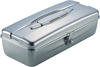 TRUSCO「ステンレス山型ツールボックス 374X164X120 TSY-370」