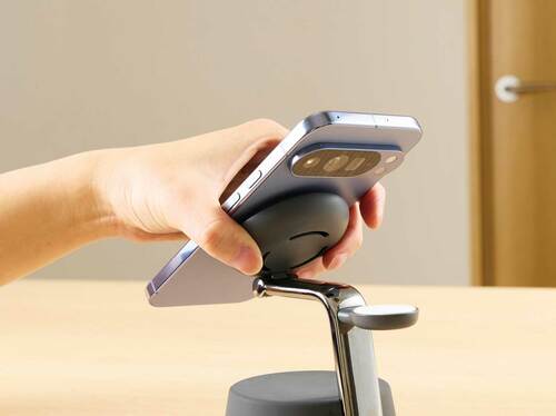 安定感は優秀 3in1ワイヤレス充電器おすすめ イメージ
