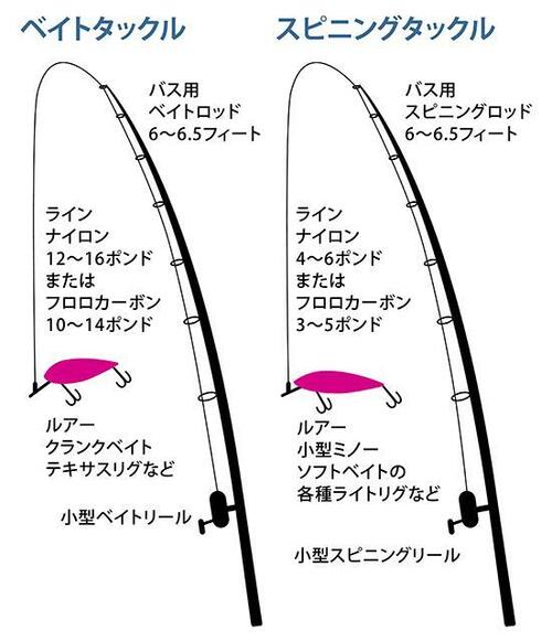 おすすめ1:ブラックバス釣り