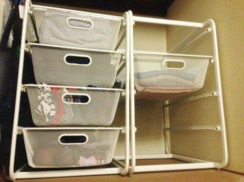 収納ケースの選び方もポイントです独立・箱型がオススメ！ イメージ