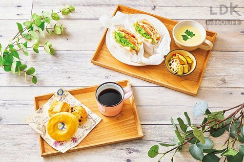 トレーのまま出せばカフェ風でオシャレ ニトリのスプーンレストおすすめ イメージ