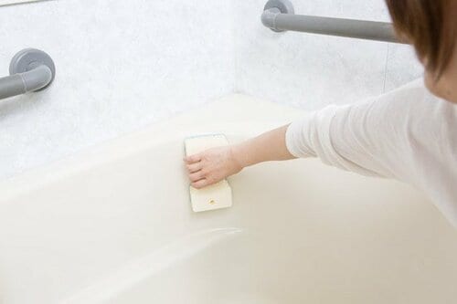 【水アカ落とし】フィットして洗い残しゼロ！ レックのスポンジ イメージ