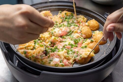 ②たこ焼きプレートの使い勝手 グリル鍋おすすめ イメージ