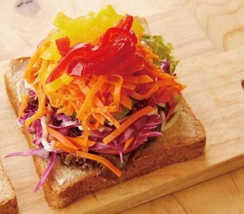 ベジタブル サンドイッチ イメージ6