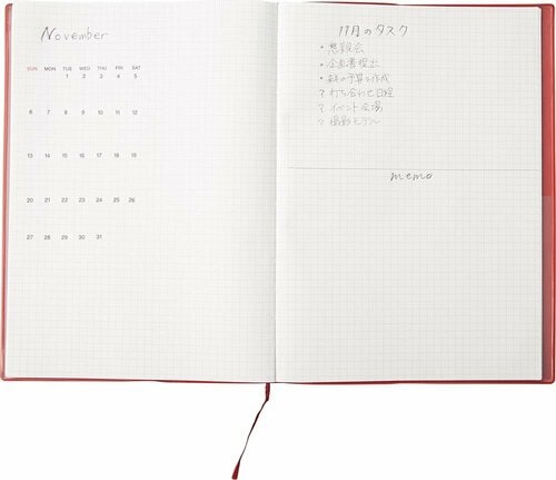 日付は書かずに貼るだけでOK 無印良品のおすすめおすすめ イメージ