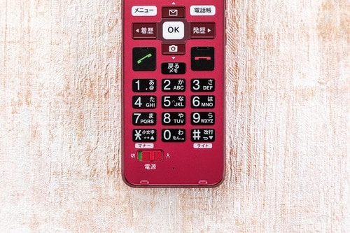 ボタンの使いやすさ:優秀 ガラホおすすめ イメージ