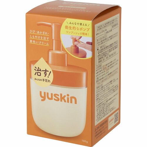かかとクリームおすすめ ユースキン ユースキン 180g ポンプ イメージ1