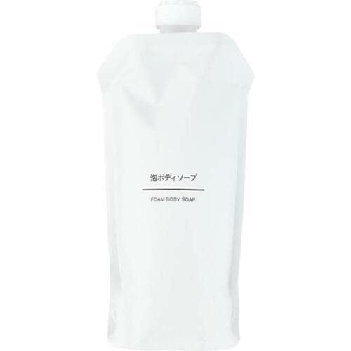 泡切れよく時短もできる無印良品「泡ボディソープ」 ボディソープ泡タイプおすすめ イメージ