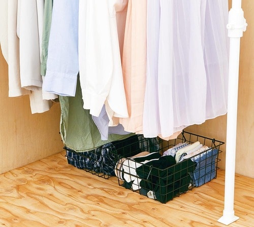 9:押入れ使いは奥行きを生かしてスペース拡充 クローゼットの収納アイデアおすすめ イメージ2