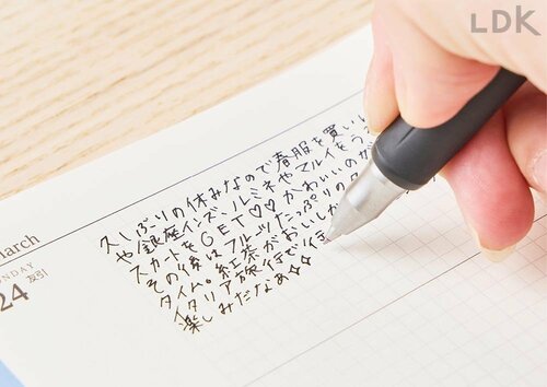 繊細なのにインクがかすれにくい ボールペンおすすめ イメージ
