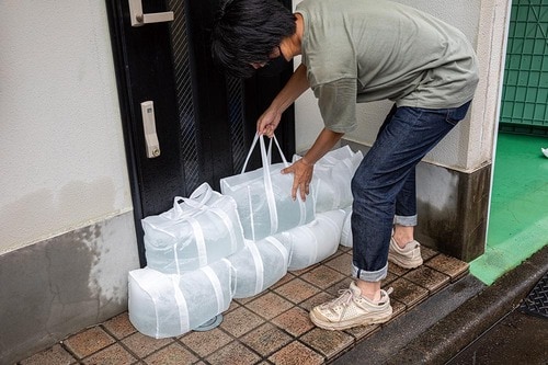 浸水被害から家を守る! DCM「水で膨らむ土のう袋」 イメージ2