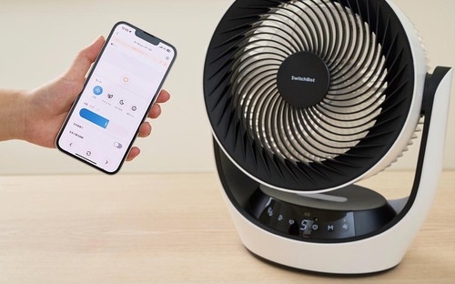 電源がない場所でもアプリで操作可能! サーキュレーターおすすめ イメージ