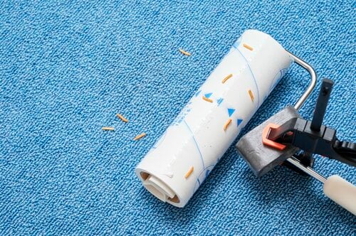 粘着力は好成績。使い方の印字もわかりやすいが、カットに難あり 粘着クリーナーおすすめ イメージ