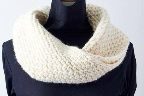 かのこ編み風スヌードを作ってみよう・前編 イメージ