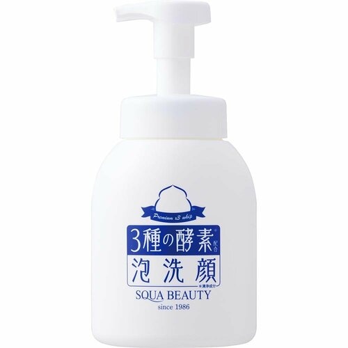 プチプラ洗顔料おすすめ スクワビューティ 3種の酵素配合泡洗顔 TA イメージ