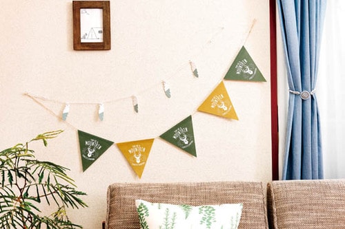 ［実力アリまくり！］寂しい壁に メリハリがつくガーランド5選 イメージ3