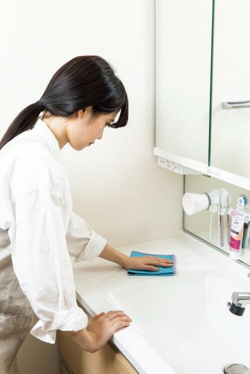 拭き跡が残らない！マーナのピカピカクロス イメージ2