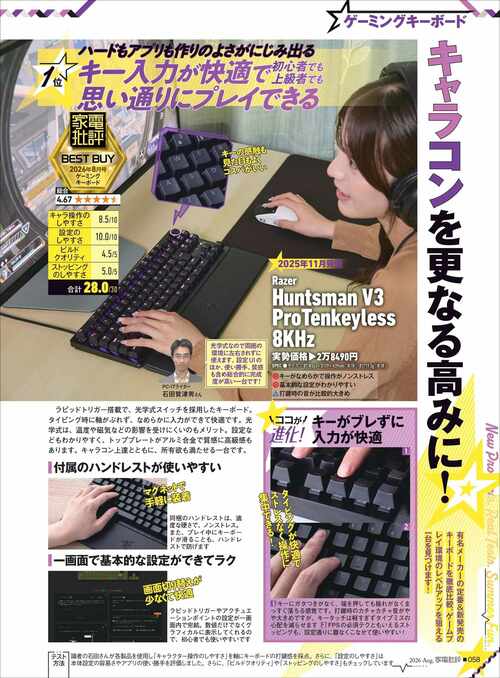 ゲーミングキーボードとは？ ゲーミングキーボードおすすめ イメージ
