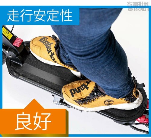 ここがスゴい!:走行時の安定感は抜群 電動キックボードおすすめ イメージ