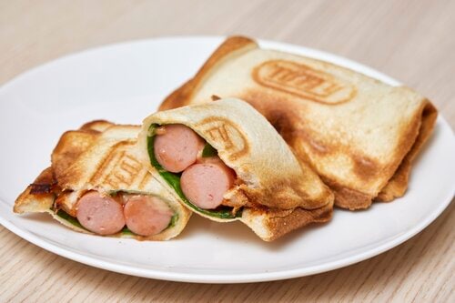 焼きムラが少なく中はあったか LDKベストバイホットサンドメーカーおすすめ イメージ2