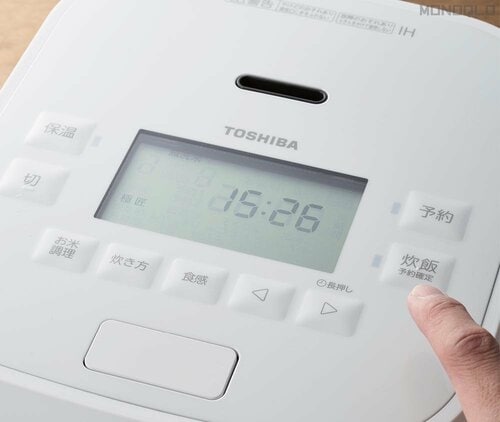 【操作のしやすさ】表示が大きくて見やすい 炊飯器おすすめ イメージ
