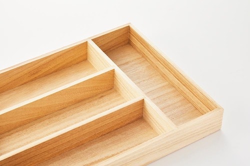 100均トレンド:おしゃれなリアル木目収納グッズが続々登場中 イメージ
