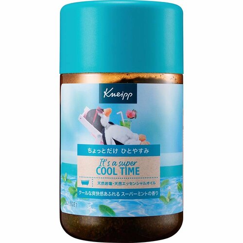 夏用クール入浴剤おすすめ クナイプ バスソルト スーパーミントの香り 850g イメージ