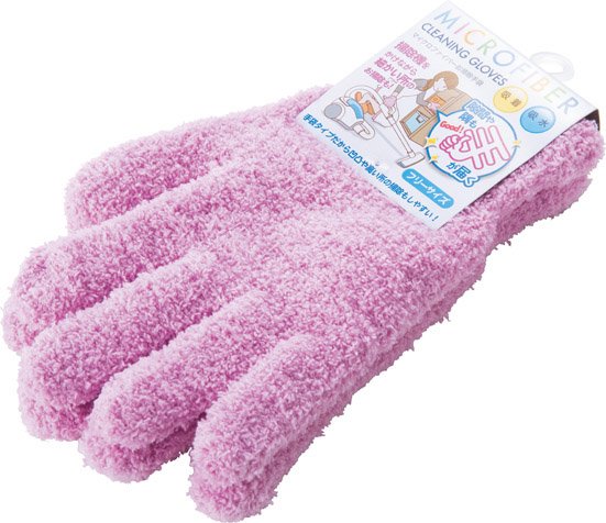 キャンドゥ:マイクロファイバー:おそうじ手袋:デスク:机上:100円:収納:文具