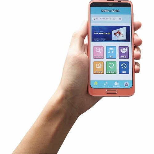 おすすめ:アプリを入れればスマホがデンモクに カラオケサウンドバー「カラカラおすすめ イメージ