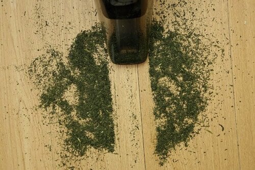 液体の吸引力はやや弱め固形物を吸うには使えます
