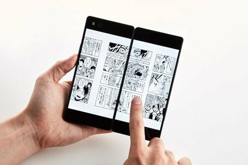 「マンガを読む」それだけでも2画面スマホを買う理由になります