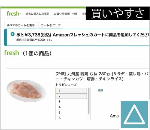 サイズは大きくお得感はあり イメージ