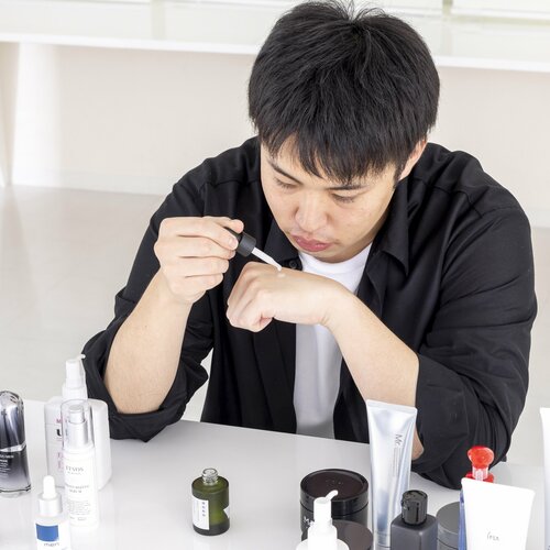 テスト3:使用感 メンズ向け美容液おすすめ イメージ