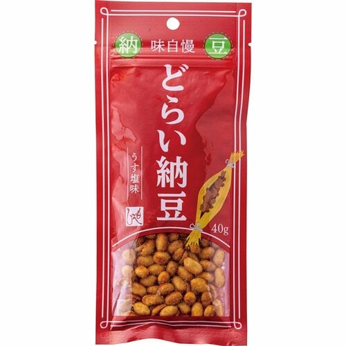 納豆おすすめ もへじ どらい納豆 うす塩味 イメージ1