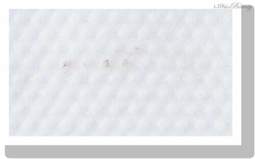 ペーパータオルにほんのり色移りした程度 アイブロウおすすめ イメージ