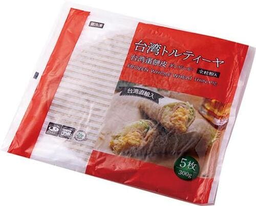 【惜しい】粉っぽさが気になる「台湾トルティーヤ」 イメージ