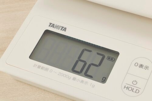 画面が大きくて数字が見やすい! キッチンスケールおすすめ イメージ