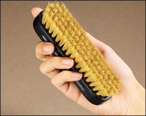 ブラシがちょうどいい大きさ 靴磨きセットおすすめ イメージ